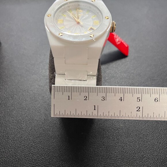 NWT Swiss Legend White Ceramic Throttle Women\'s Watch (UNTESTED) main image 2